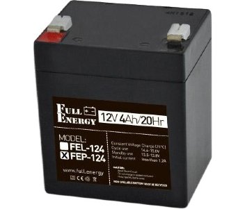 Full Energy FEP-124 Аккумулятор 12В 4 Ач для ИБП 99-00001373 фото