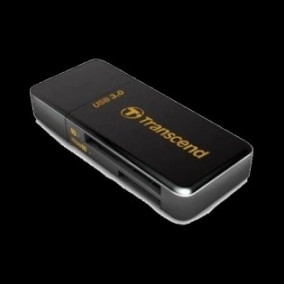 Transcend USB 3 1 Gen 1 microSD/SD Black Считыватель 99-00016434 фото