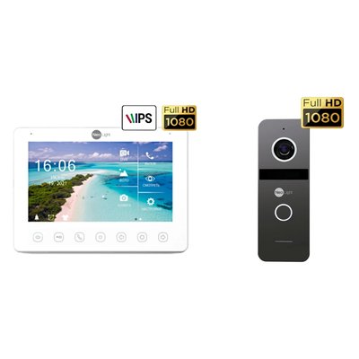 NeoKIT HD+ Graphite Комплект монітор Omega+HD+панель SOLO FHD 99-00008292 фото