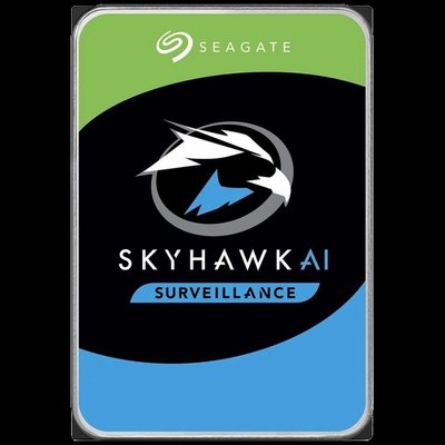 Seagate SkyHawk Al HDD 8TB 7200rpm 256MB ST8000VE001 3.5" SATAIII Жесткий диск 99-00013384 фото
