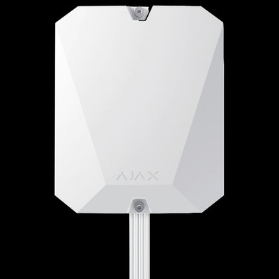 Ajax MultiTransmitter Fibra white Дротовий трансмітер 99-00013298 фото