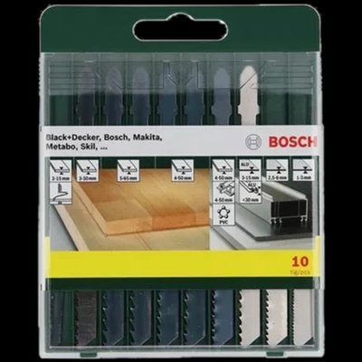 Bosch Promoline 10 шт (2607019461) Набір пильних полотен 99-00014640 фото