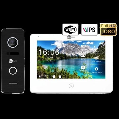 NeoKIT HD Pro WF Black Комплект видеодомофона 99-00006742 фото