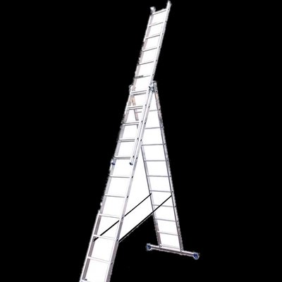 TRIOMAX VIRASTAR Алюминиевая трехсекционная лестница 3х11 ступеней 99-00014579 фото