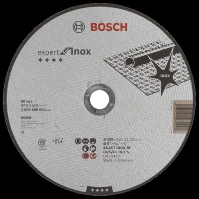 Bosch Expert 230 x 2 мм (2608600096) Відрізний круг для нержавіючої сталі 30075 фото