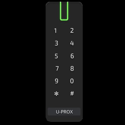 U-Prox SE keypad Универсальный мультиформатный считыватель идентификаторов с клавиатурой и поддержкой OSDP 29874 фото