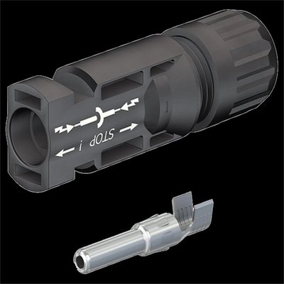 Staubli MC-plug PV-KST4/6I-UR 5-6мм MC-4 коннектор (папа) 99-00013470 фото
