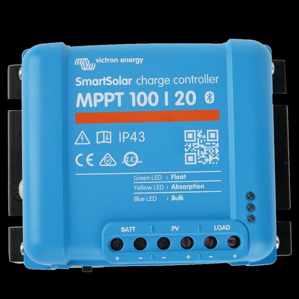 Victron Energy SmartSolar MPPT 100/20 48V (20A,12/24/48В) Контроллер заряда 99-00010932 фото